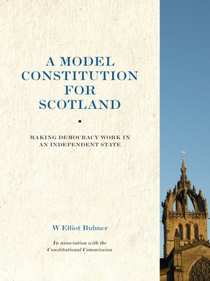 cover image of A Model Constitution for Scotland